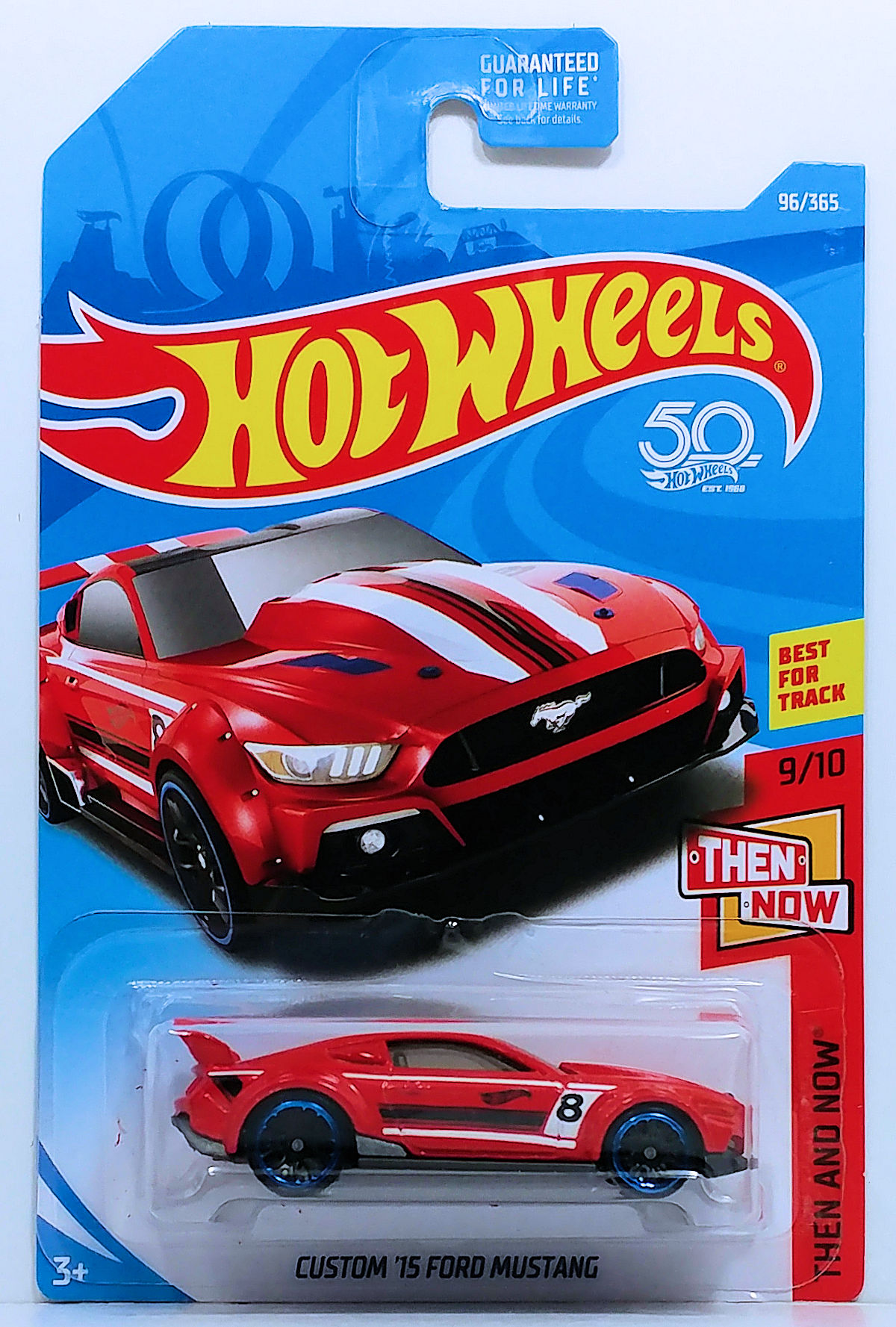custom built hot wheels on Hot Wheels 2018 Then And Now 9 10 Custom 15 Ford Mustang Us Cards Red Contemporary Manufacture