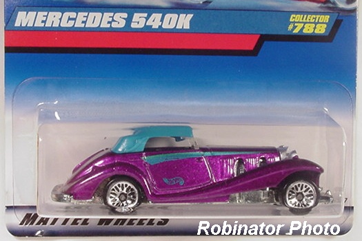 hot wheels mercedes 540k