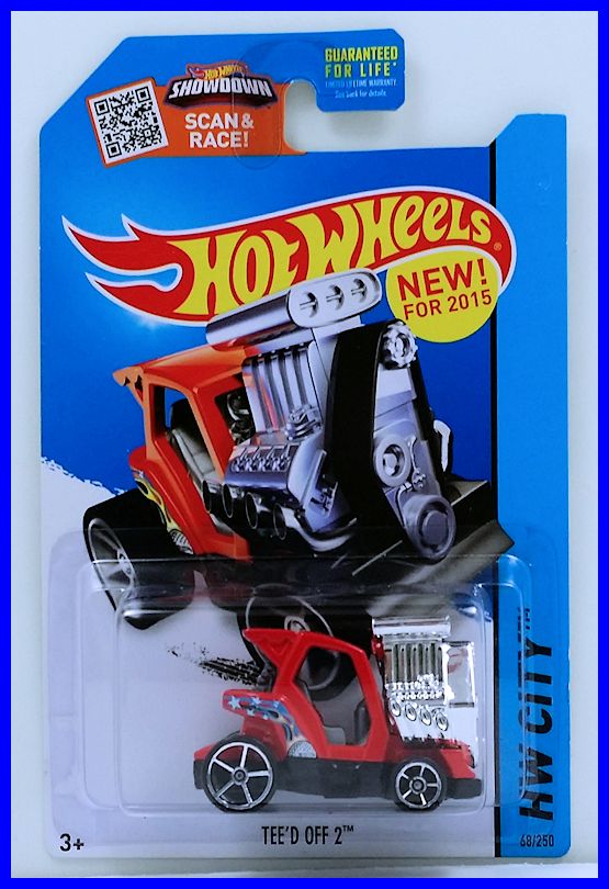 teed off 2 hot wheels