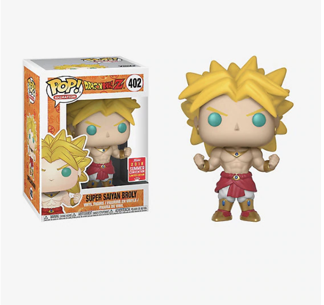Super Saiyan Broly SDCC HT Shared Exclusive With Soft Protector