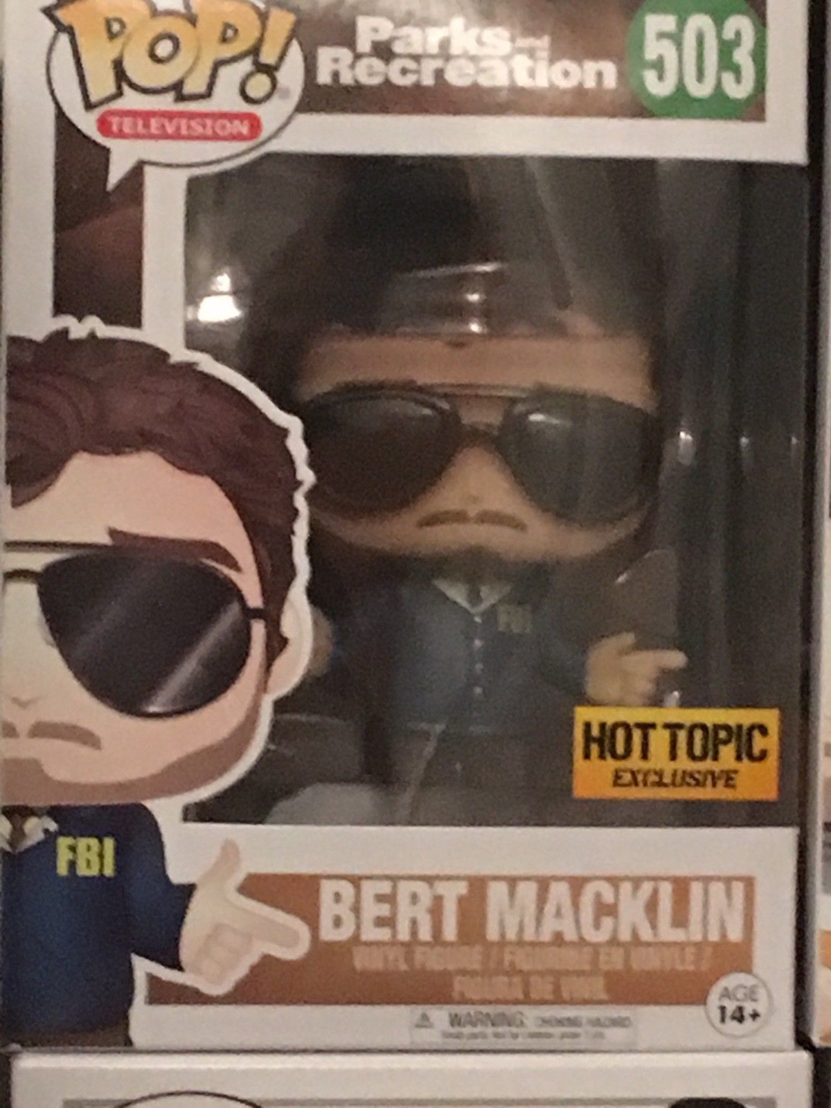 bert macklin funko pop