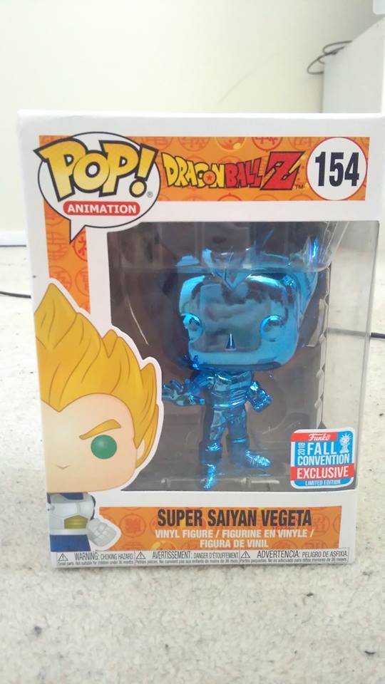 super saiyan vegeta blue chrome pop