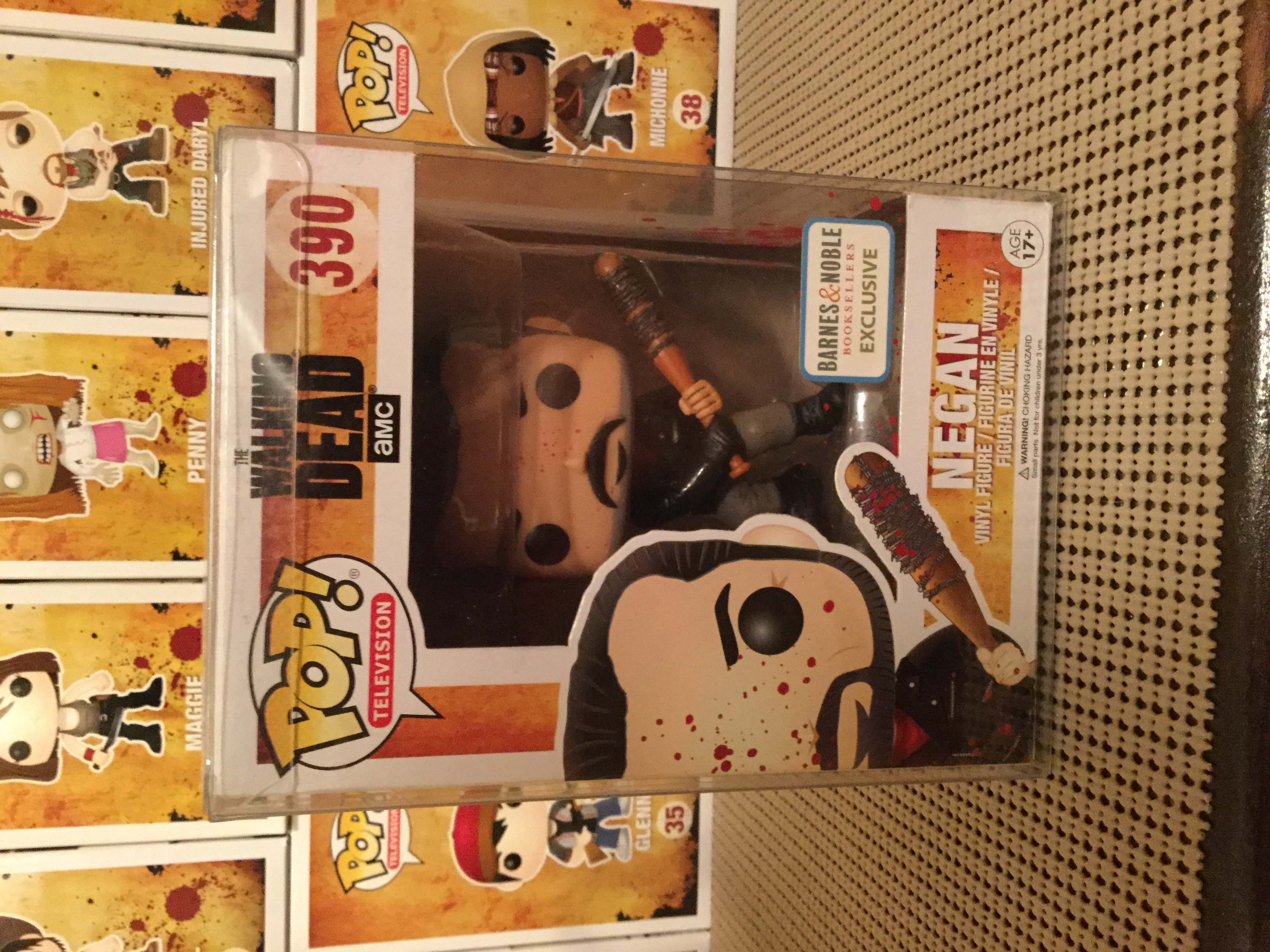 Negan Bloody Barnes Noble Exclusive Pop Price Guide Marketplace