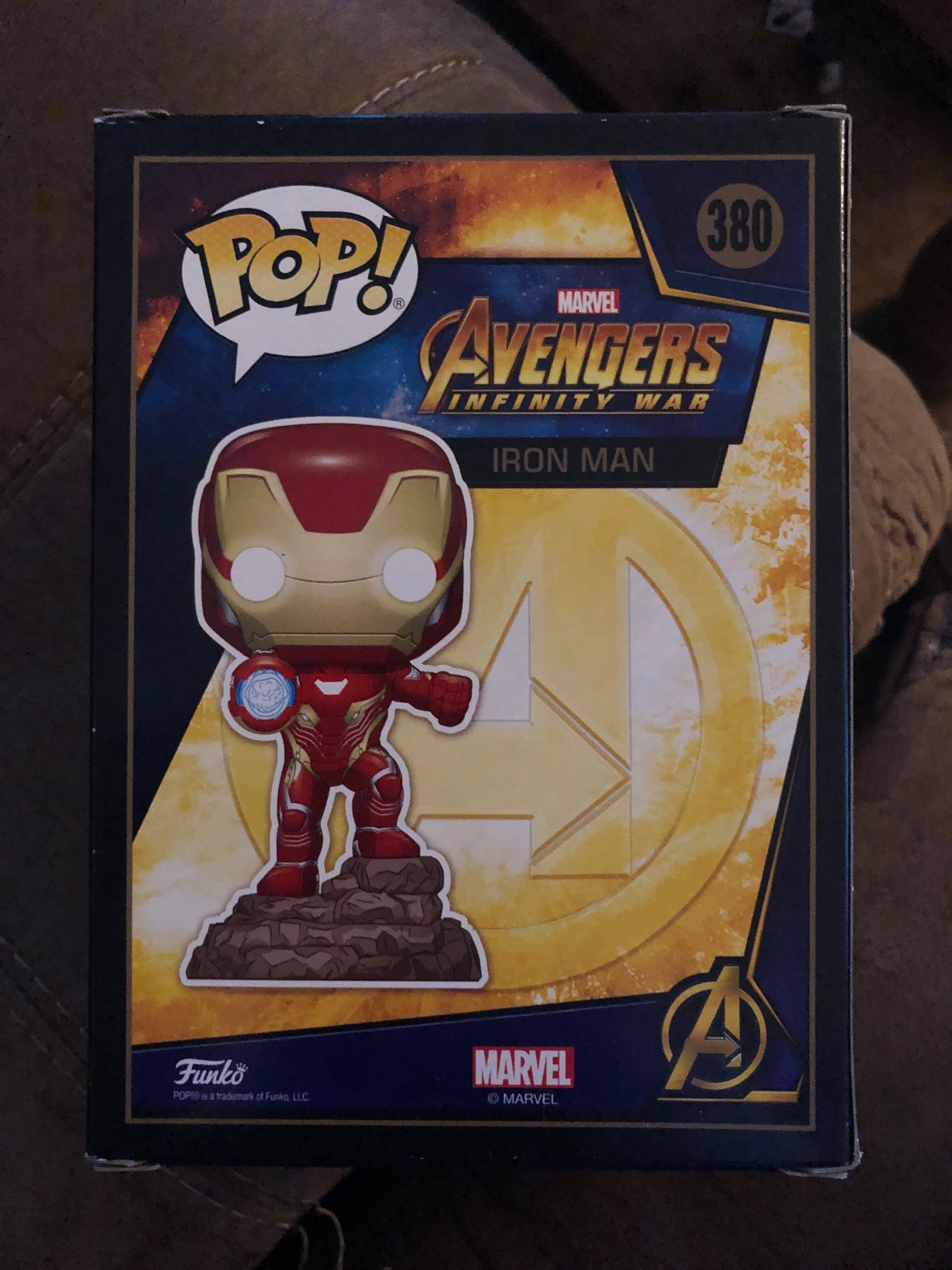 light up ironman pop