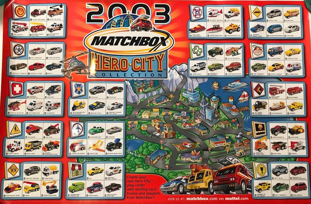 2003 Matchbox Hero City Collection hobbyDB