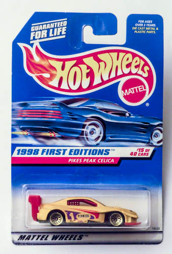 hot wheels pikes peak celica