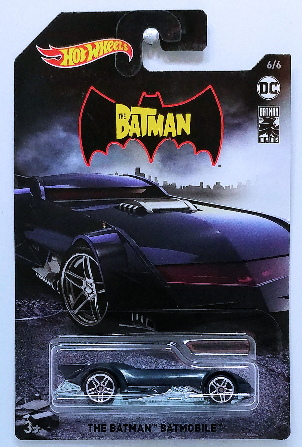 The Batman Batmobile / Hot Wheels Batman 80 Years (6/6) 2019 WALMART