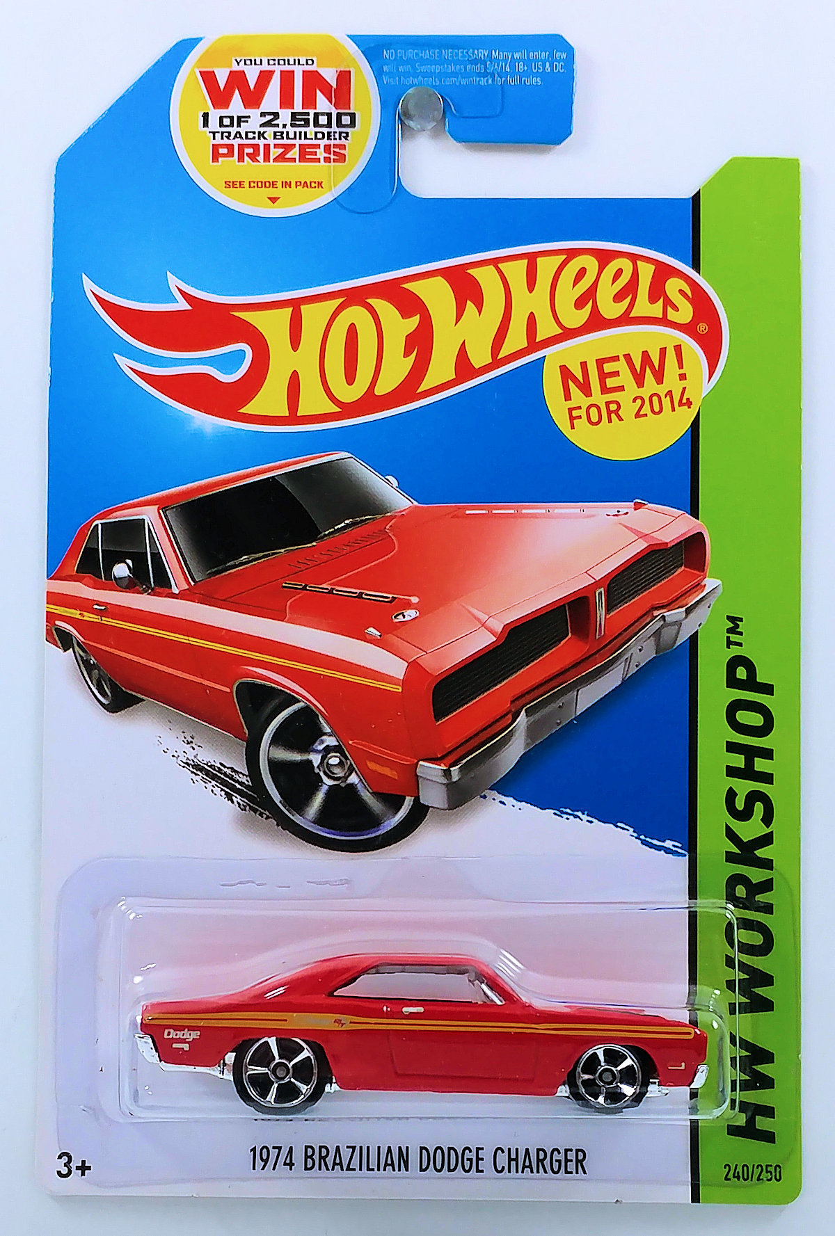 Muscle Mania 1974 Brazilian Dodge Charger Hot Wheels 2014 Hw Workshop