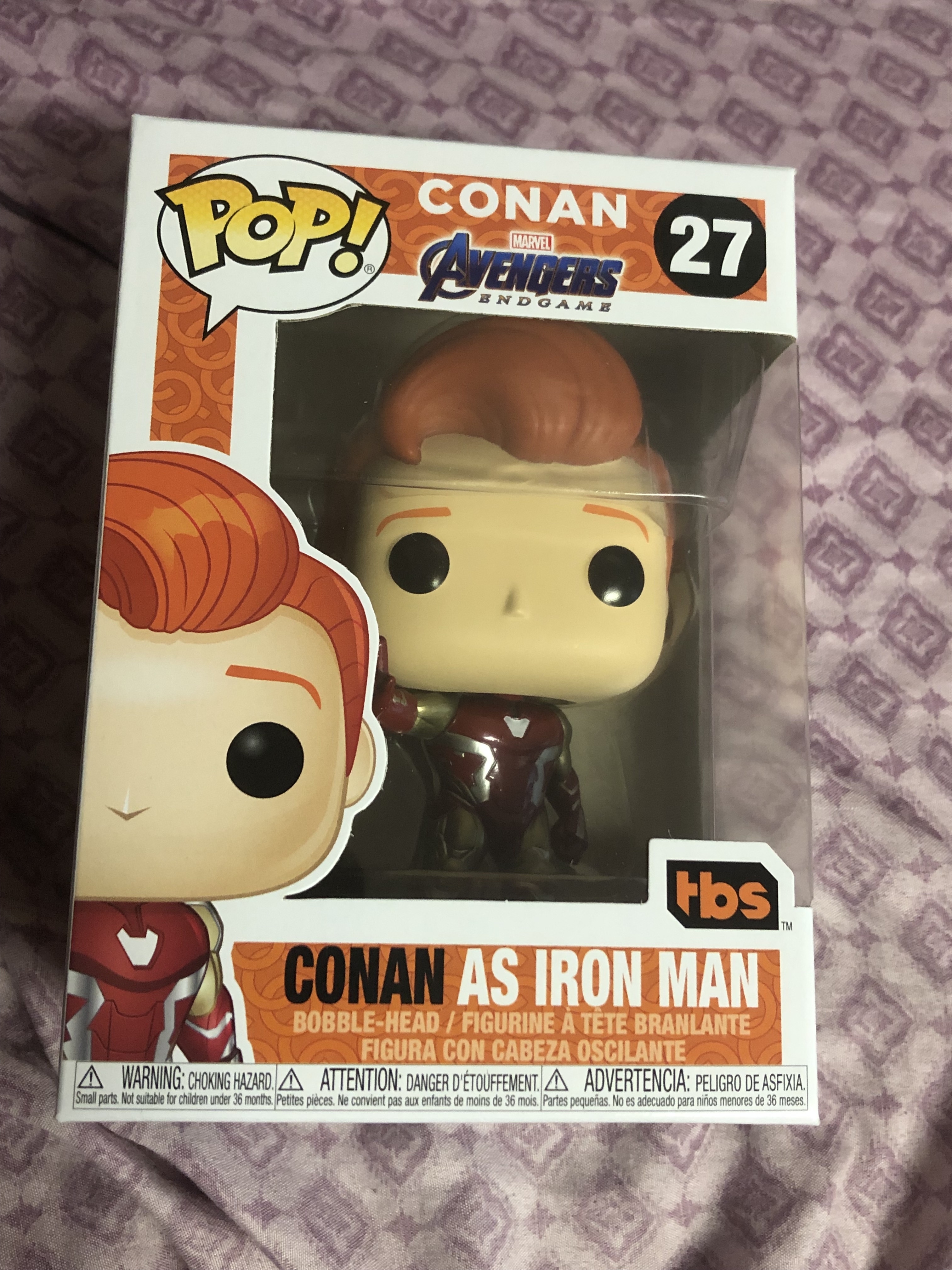 conan as iron man funko pop