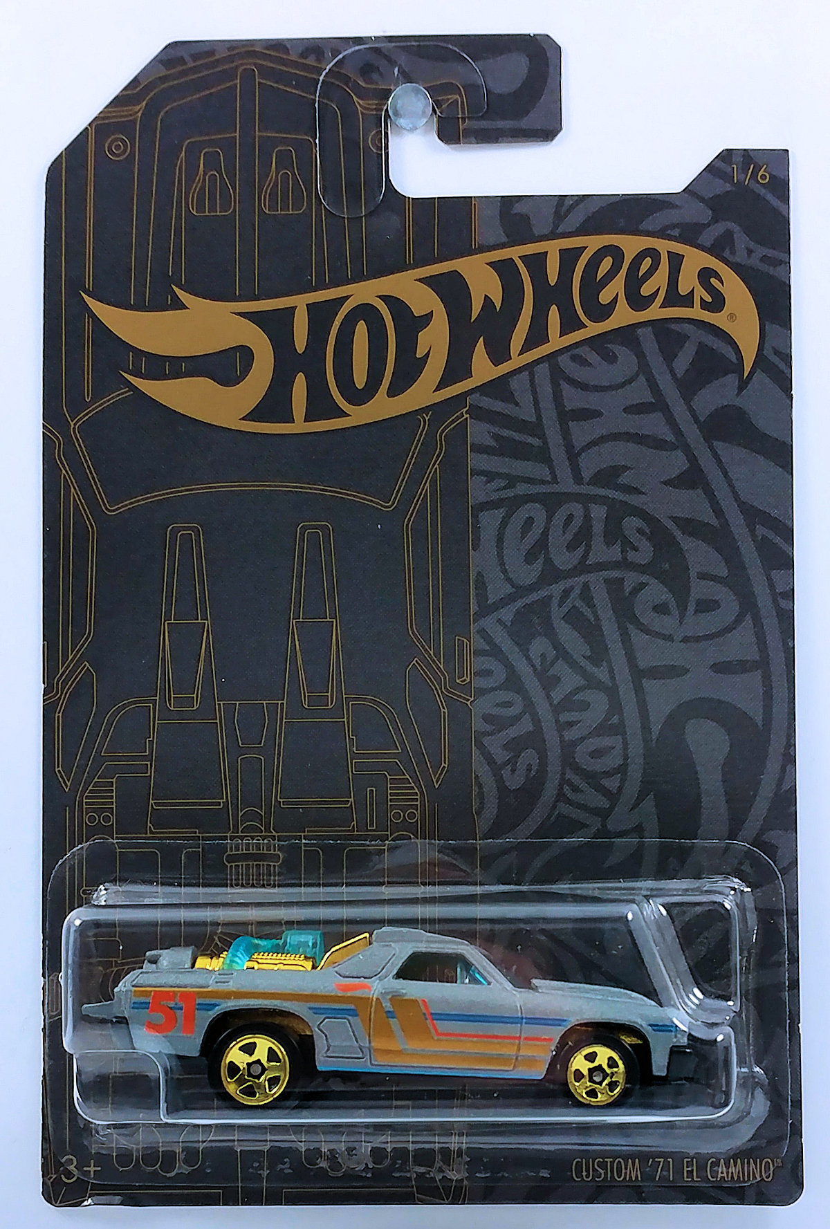 hot wheels custom 71 el camino