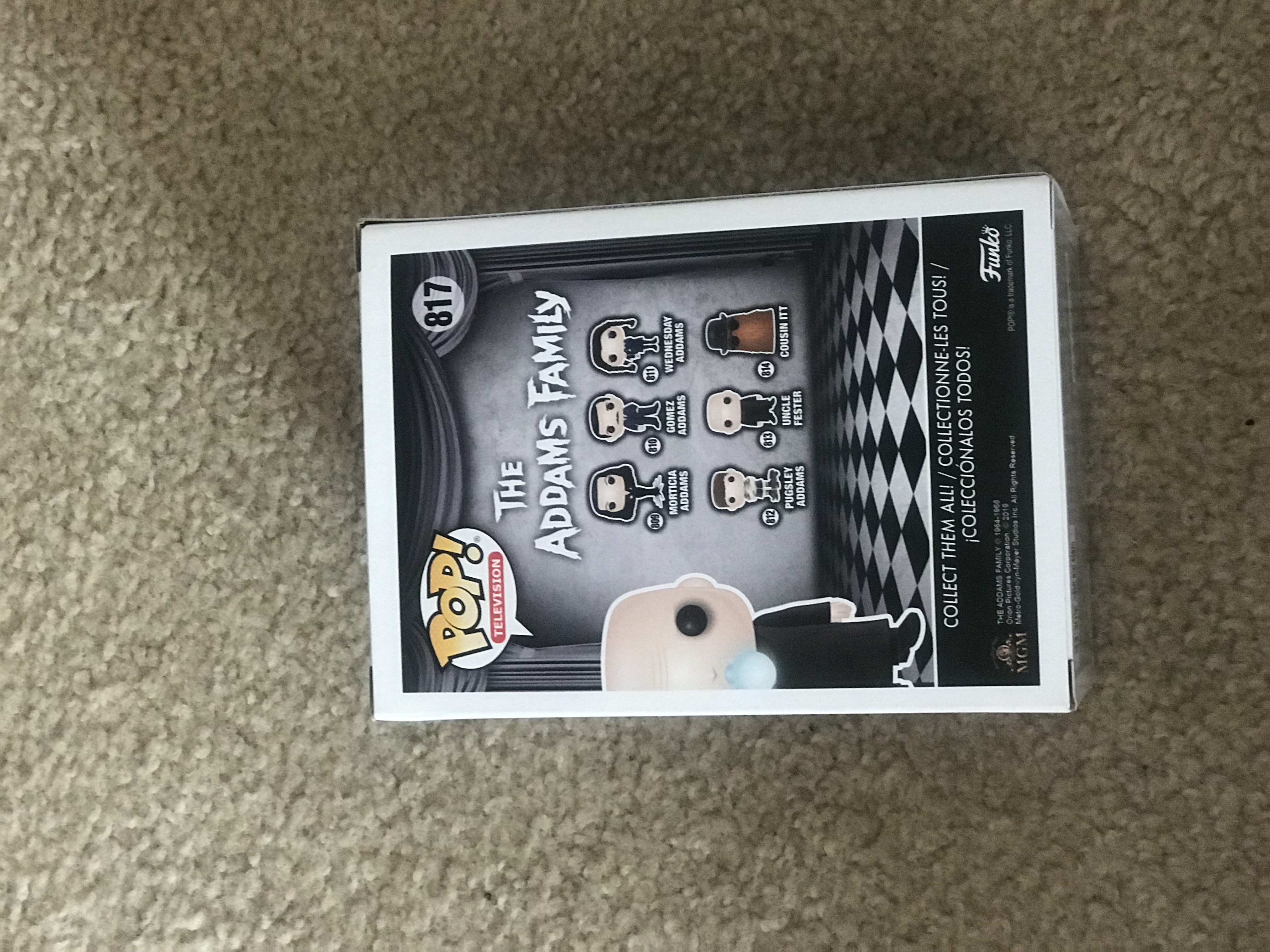 uncle fester light bulb funko pop