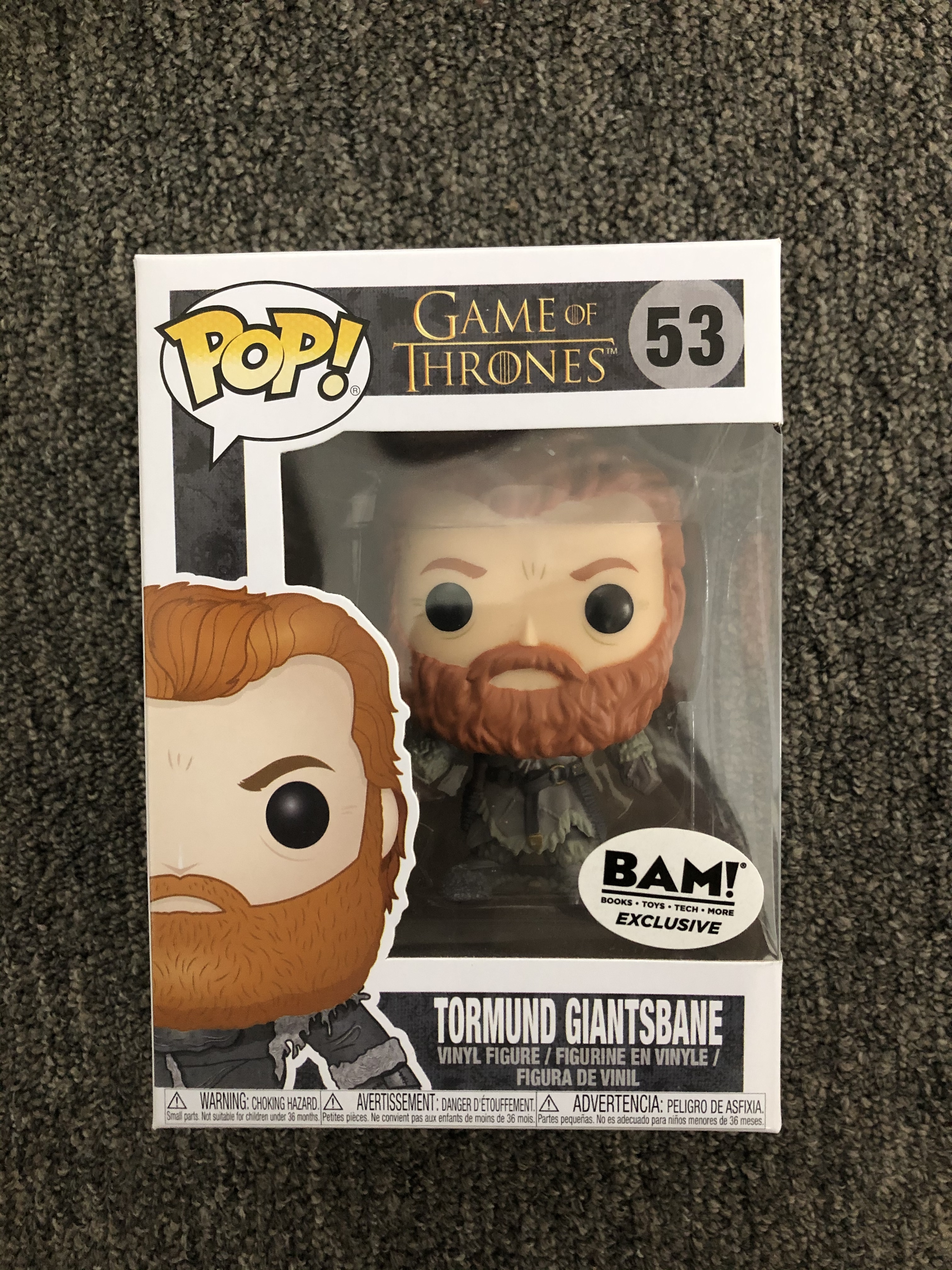 tormund giantsbane pop vinyl