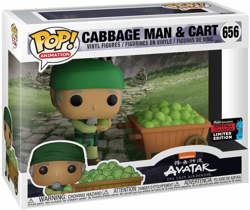 Funko Pop Animation Avatar Cabbage Man And Cart Funko