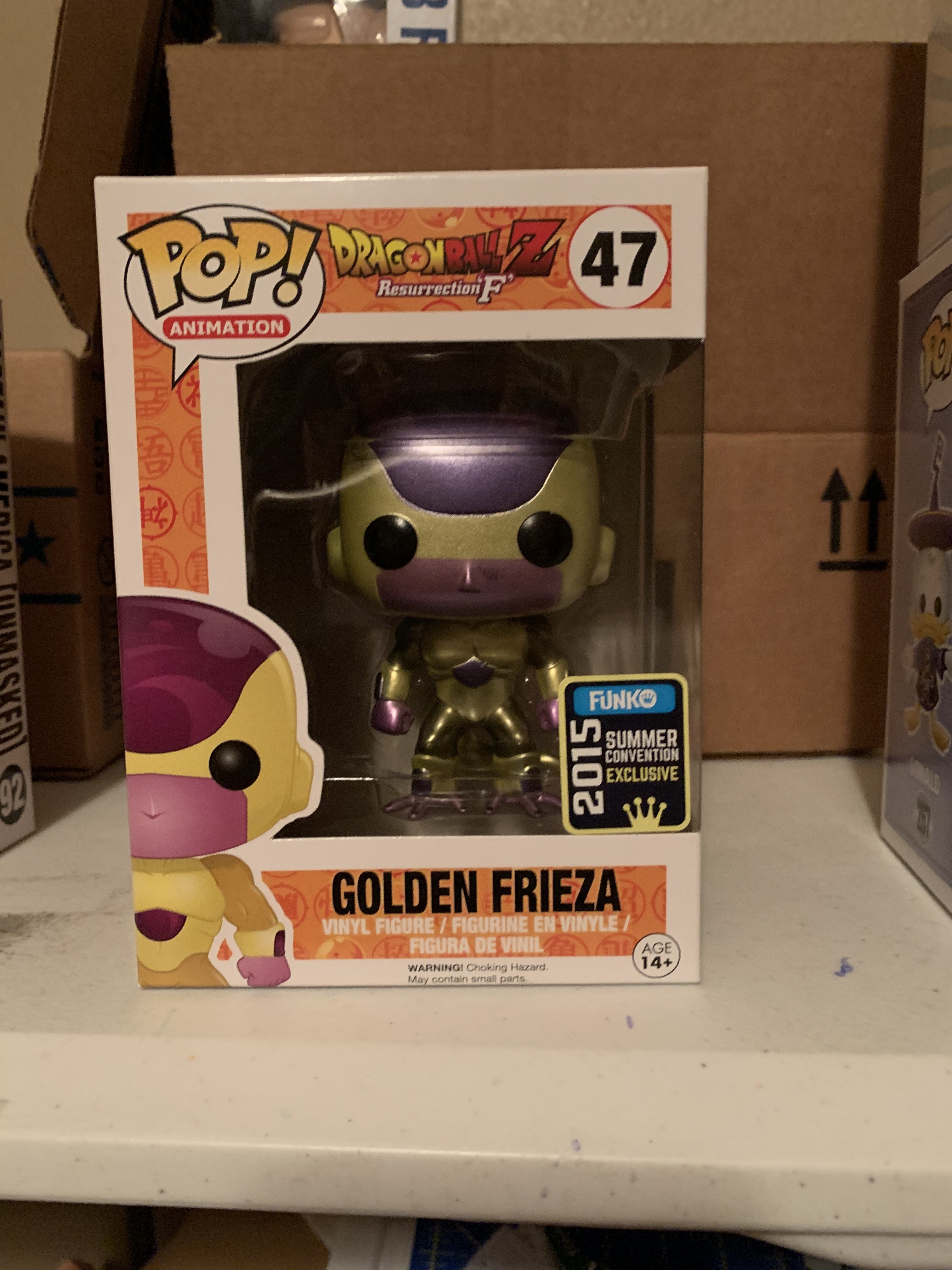 golden frieza black eyes pop