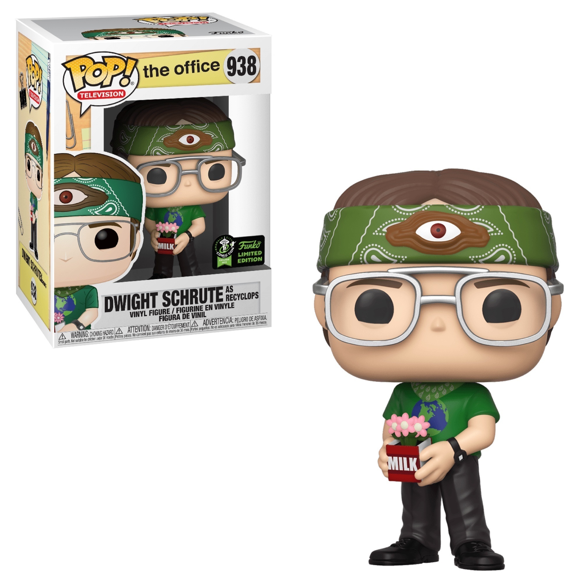 Dwight Schrute As Recyclops Eccc Pop Price Guide
