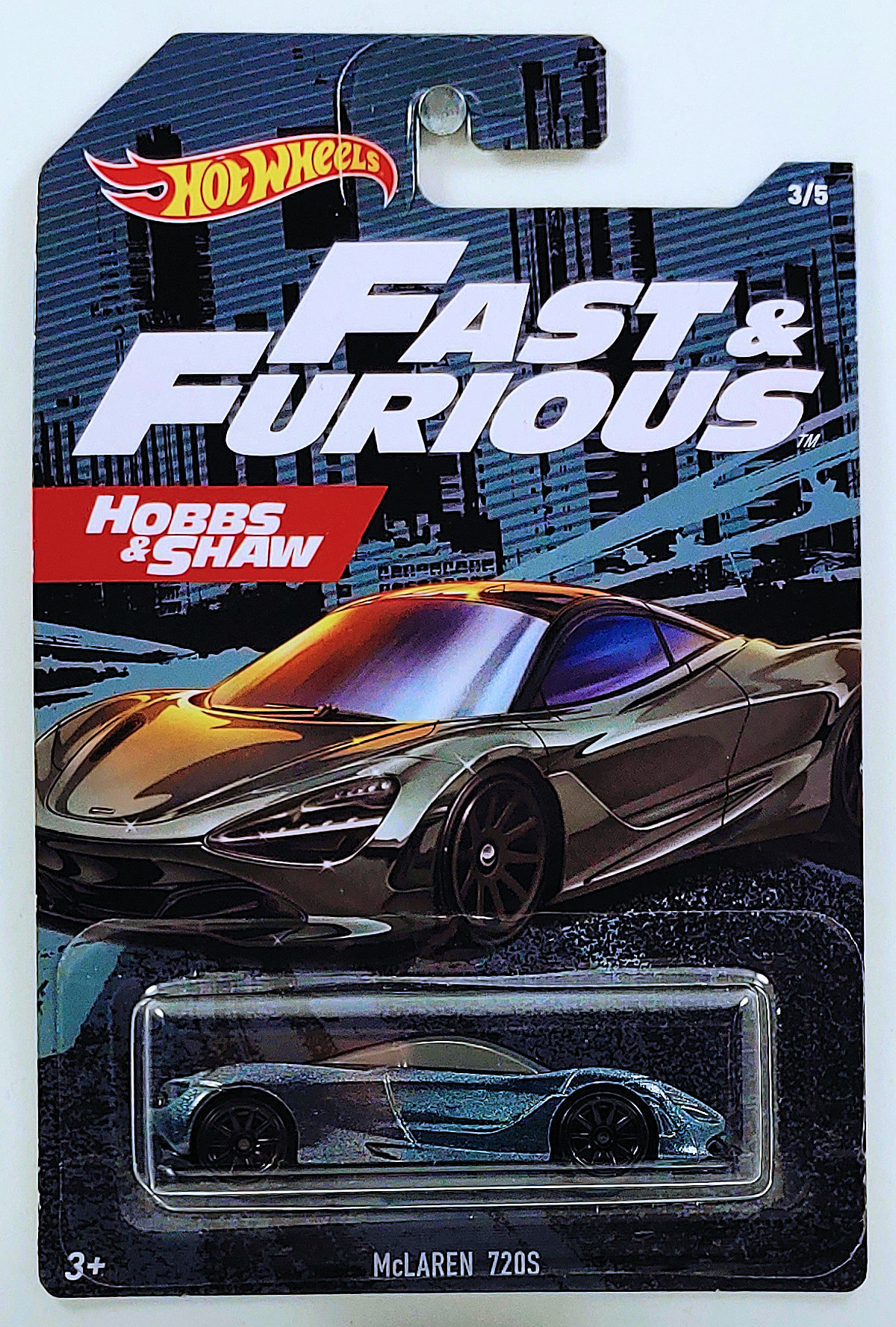 Hot Wheels Mclaren 720s 2019 Fast Furious Hobbs Shaw Hot