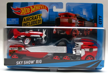 hot wheels sky show rig