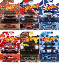 Rodger DODGER camuflaje 1:64 Hot Wheels dfl87