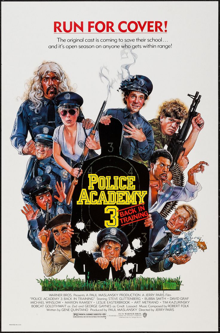 Bobket Goldthwaite and his character Zed (Police Academy) Bobket Goldthwaite and his character Zed (Police Academy)