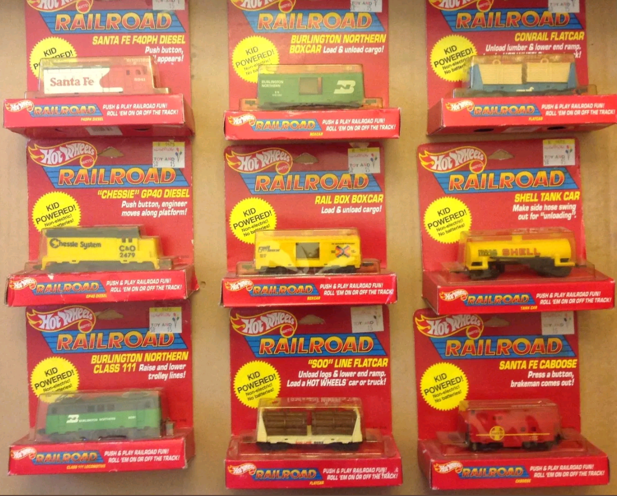 Hot Wheels Railroad hobbyDB